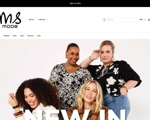 Screenshot of Fashion Scam website 25044