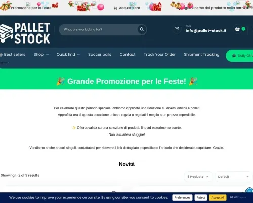 Screenshot of Liquidation Scam website 25296