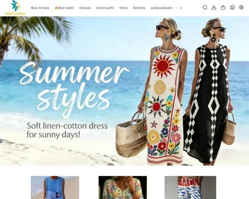 Screenshot of Fashion Scam website 25369