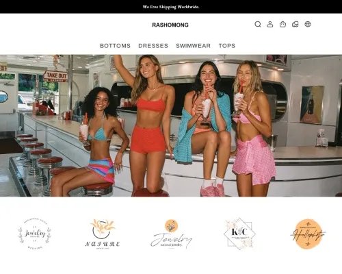 Screenshot of Fashion Scam website 24633