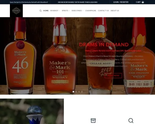 Screenshot of Whisky Scam website 25260