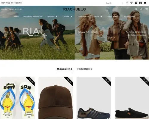 Screenshot of Fashion Scam website 25645