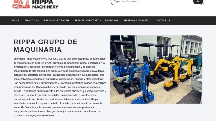 Automobile Scam rippamachinerysales.com