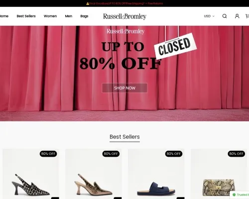 Screenshot of Fashion Scam website 25014