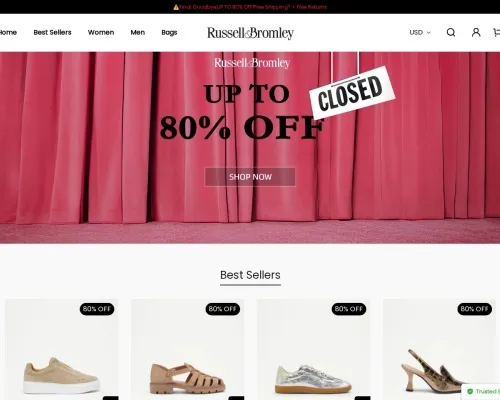 Screenshot of Fashion Scam website 24999