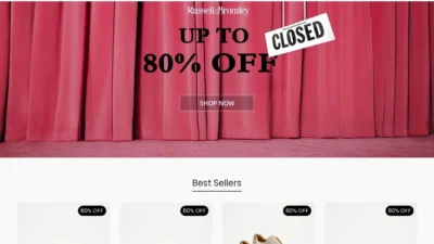 Non-Delivery Scam russellbromleyofficials.com