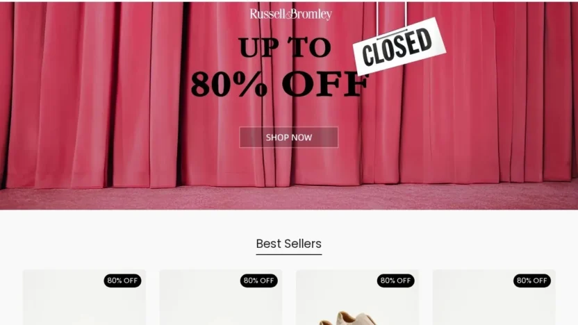 Non-Delivery Scam russellbromleyofficials.com