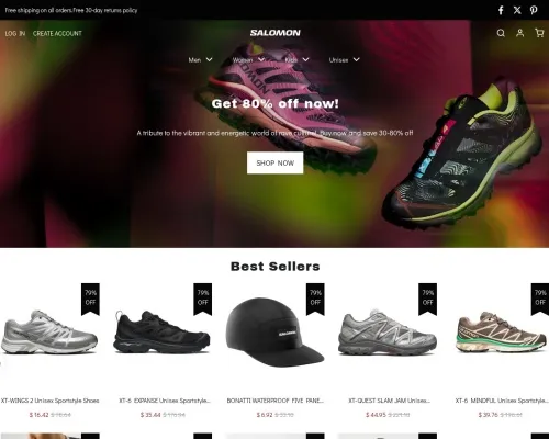 Screenshot of Fashion Scam website 25612