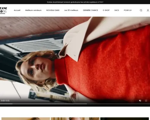 Screenshot of Fashion Scam website 24591