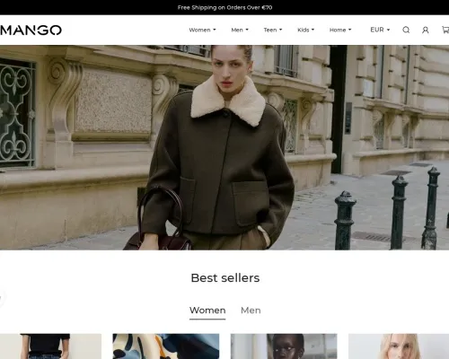 Screenshot of Fashion Scam website 25146