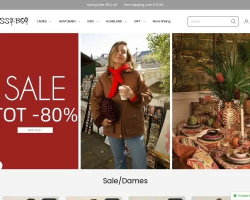 Screenshot of Fashion Scam website 25372