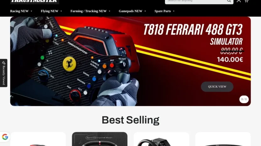 Non-Delivery Scam thrustmastervip.shop