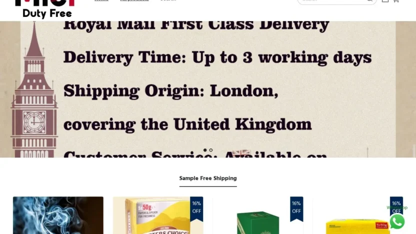 Non-Delivery Scam tinsleyfagshop.com