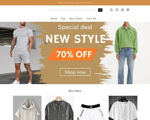 Screenshot of Fashion Scam website 25363