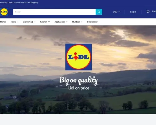 Screenshot of Non-Delivery Scam website 25047