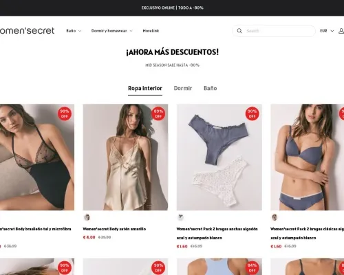 Screenshot of Fashion Scam website 25375