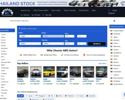 Screenshot of Automobile Scam website 26241