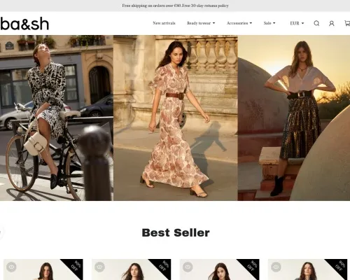 Screenshot of Fashion Scam website 25962