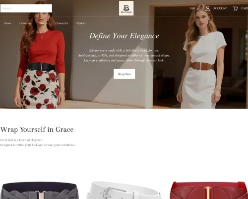 Screenshot of Fashion Scam website 26175