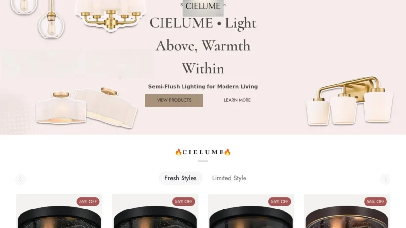 Non-Delivery Scam cielume.shop