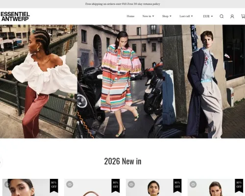 Screenshot of Fashion Scam website 25968