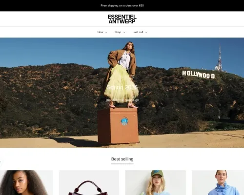 Screenshot of Fashion Scam website 25914