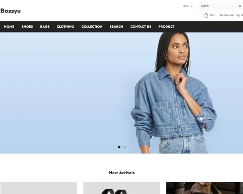 Screenshot of Fashion Scam website 26181