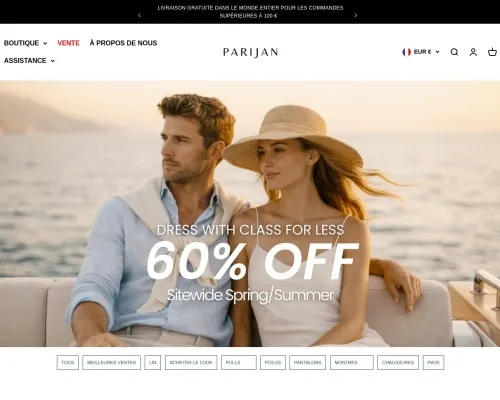 Screenshot of Fashion Scam website 26046