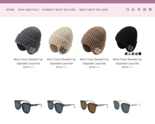 Screenshot of Fashion Scam website 25896