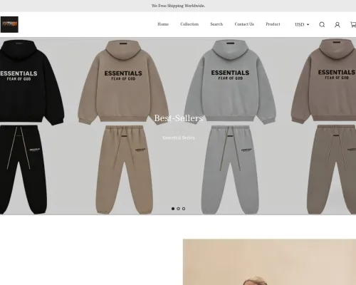 Screenshot of Fashion Scam website 26079