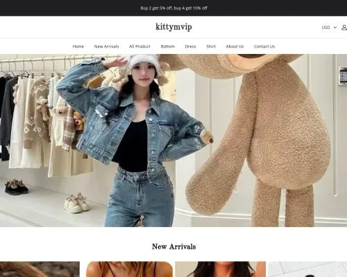 Screenshot of Fashion Scam website 26205