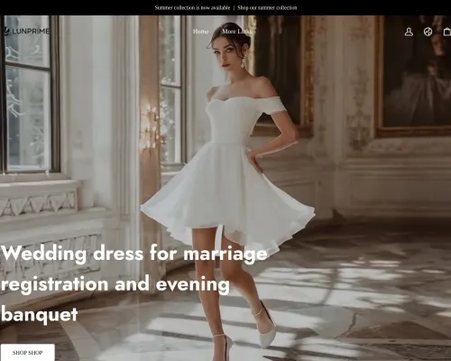 Screenshot of Fashion Scam website 26112