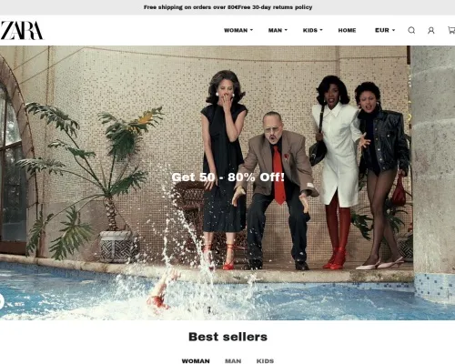 Screenshot of Fashion Scam website 25977