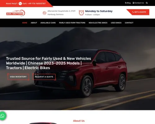 Screenshot of Automobile Scam website 26631