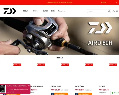 Screenshot of Non-Delivery Scam website 27105