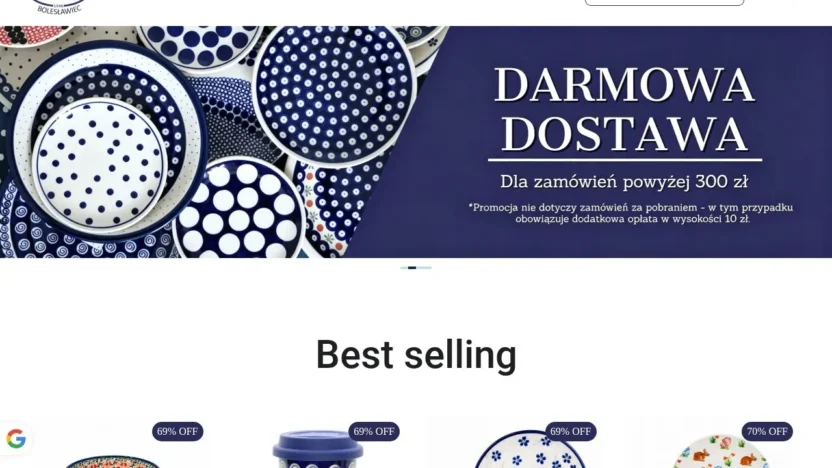 Non-Delivery Scam boleslawiec-plstore.shop
