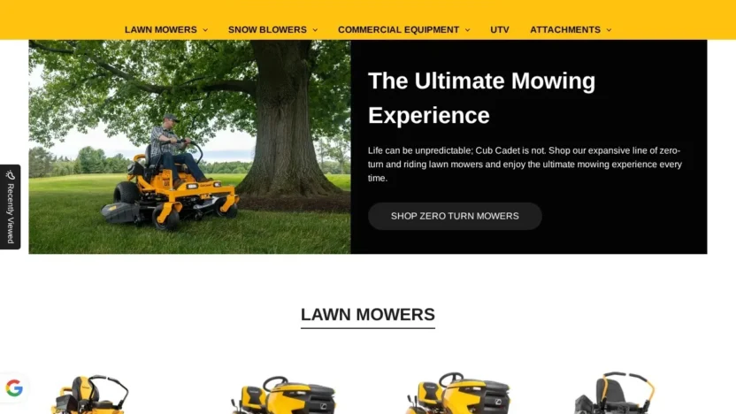Automobile Scam cub-cadet.top