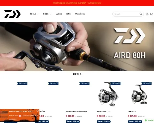 Screenshot of Non-Delivery Scam website 27000