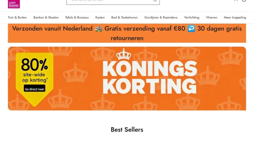 Non-Delivery Scam leenbakliving.com