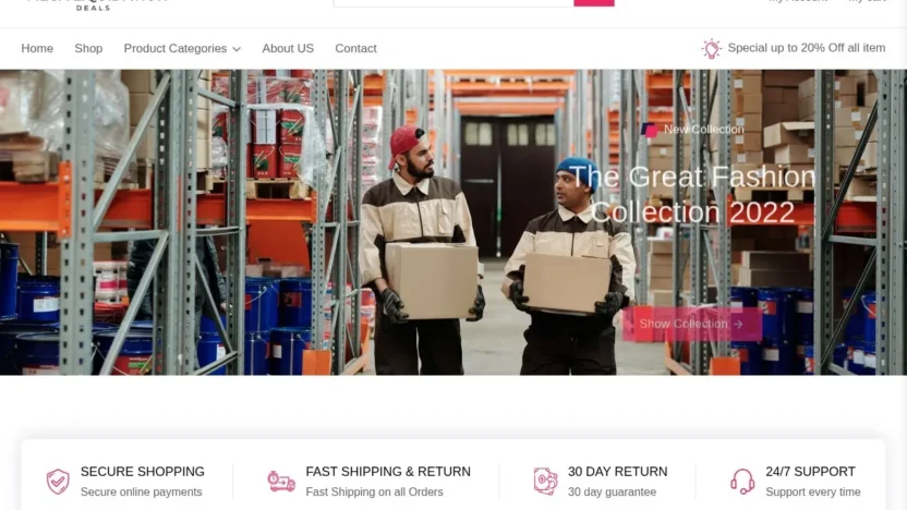 Liquidation Scam megaliquidationdeals.com