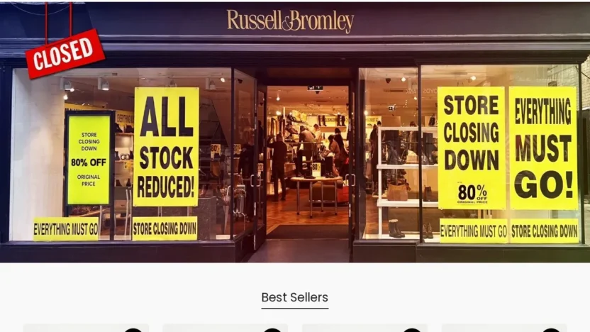 Non-Delivery Scam officialrussellandbromleyuk.com