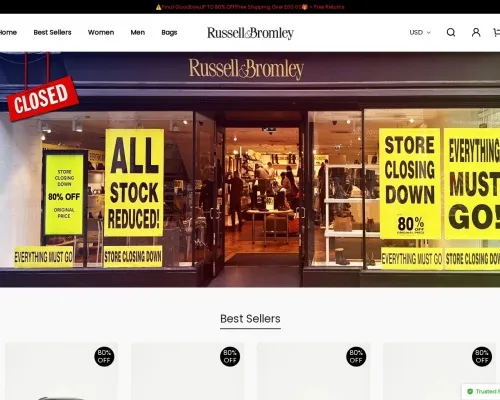 Screenshot of Non-Delivery Scam website 27485