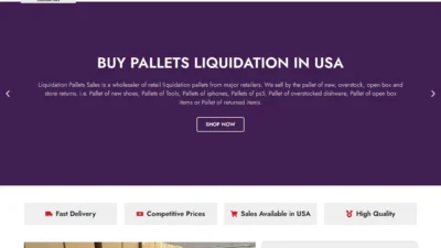 Liquidation Scam palletbarnliquidators.com
