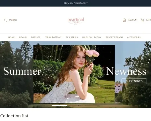 Screenshot of Fashion Scam website 26742