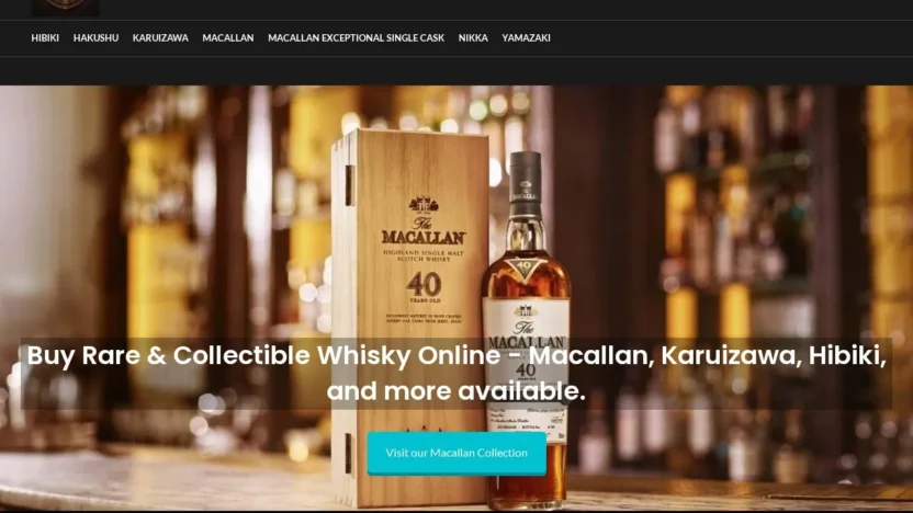 Whisky Scam rarewhiskystore.com
