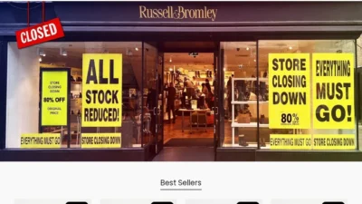 Non-Delivery Scam russell-bromleyofficial.com