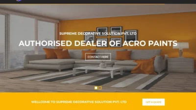 Non-Delivery Scam supremedecorativesolution.com