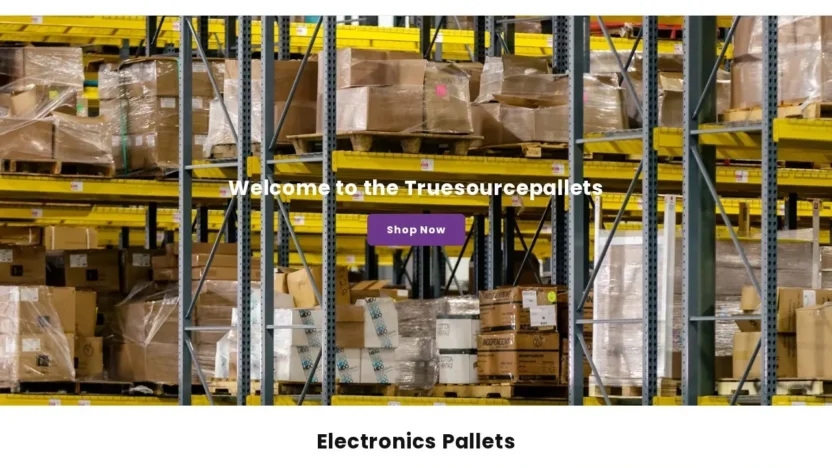 Liquidation Scam truesourcepallets.com