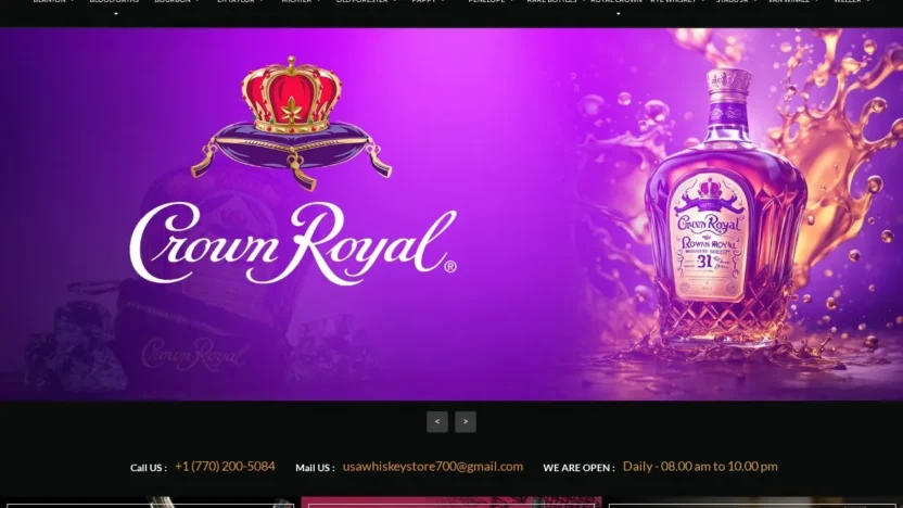 Whisky Scam usawhiskeystore.com