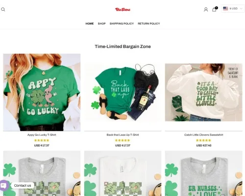 Screenshot of Fashion Scam website 27572
